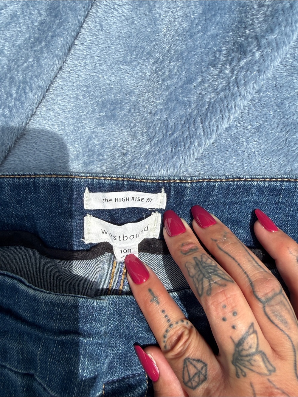 Westbound ladies 10 regular jeans - Picture 2 of 4